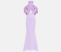 Safiyaa Robe Louella aus Crepe und Satin