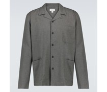 Pyjama-Hemd aus Baumwolle