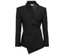 Alexander McQueen Blazer aus Mohair und Wolle