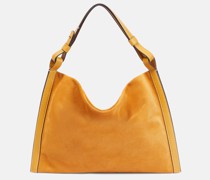 Proenza Schouler White Label Tote aus Veloursleder
