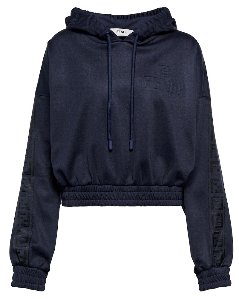 Fendi Damen Fendi Cropped-Hoodie