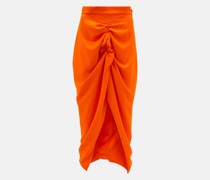 Vivienne Westwood Midirock Panther aus Crepe