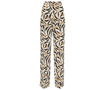 Nanushka High-Rise Straight-Fit-Hose Lanai