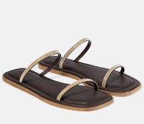 Sandalen aus Leder