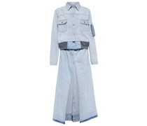 Sacai Mantel aus Denim