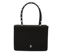 Amina Muaddi Tote Julia Super Mini aus Satin