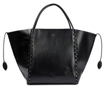 Alaia Tote Hinge Large aus Leder