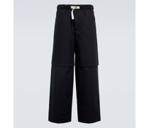 Jil Sander Weite Hose aus Baumwolle