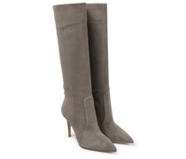 Gianvito Rossi Stiefel aus Veloursleder