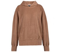 Hoodie aus Samt