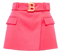 Balmain Minirock aus Wolle