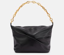 Jimmy Choo Schultertasche Diamond Soft aus Leder