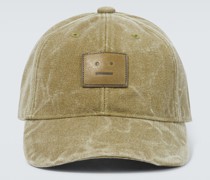Baseballcap Face aus Baumwoll-Canvas