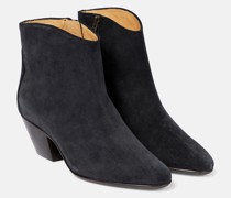 Isabel Marant Ankle Boots Dacken aus Veloursleder
