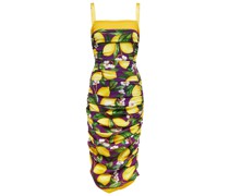 Dolce&Gabbana Midikleid aus einem Seidengemisch