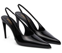 Slingback-Pumps Pulp 90 aus Lackleder