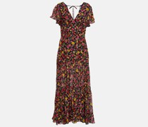 Rixo Maxikleid Delicia aus Georgette