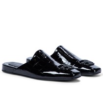 Balenciaga Mules Cosy BB aus Lackleder