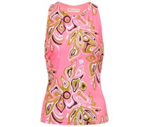 Bedrucktes Top aus Jersey