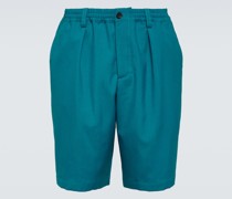 Bermuda-Shorts aus Schurwolle