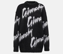 Pullover aus einem Mohairgemisch