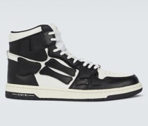 Amiri High-Top Sneakers Skeleton aus Leder
