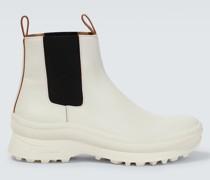 Jil Sander Chelsea Boots aus Leder