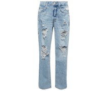 High-Rise Straight Jeans Le Original