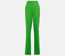 Giuseppe di Morabito High-Rise-Hose aus einem Wollgemisch