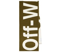 Off-White Schal aus Wolle