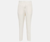 Jil Sander Gerade Hose aus Wolle
