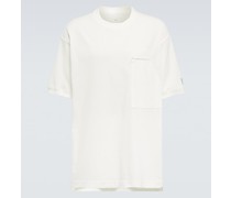 Y-3 T-Shirt aus Baumwoll-Crepe