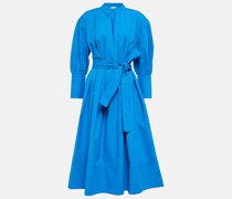 CO Midikleid aus Baumwolle