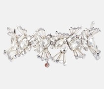 Area Choker mit Kristallen