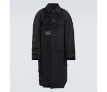 Balenciaga Parka mit Wolldetails