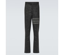 Thom Browne Hose 4-Bar aus Wolle