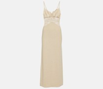 Staud Maxikleid aus einem Baumwollgemisch