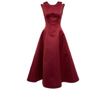 Emilia Wickstead Midikleid Luz aus Satin