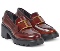 Tod's Plateau-Loafers Timeless T aus Leder