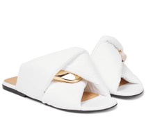 JW Anderson Sandalen Chain Twist aus Leder