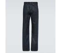 Mid-Rise Straight Jeans Seamless