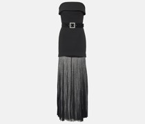 Rebecca Vallance Robe Yvonne aus Crepe und Tuell