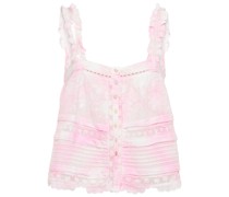 LoveShackFancy Top Sully aus Baumwolle