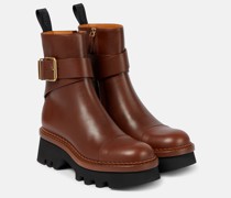 Chloe Ankle Boots Owena aus Leder