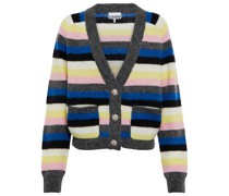 Ganni Gestreifter Cardigan