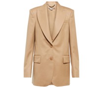 Stella McCartney Blazer aus Wollflanell