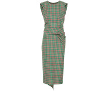 Dries Van Noten Kariertes Midikleid