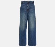 Mid-Rise Wide-Leg Jeans Bacall