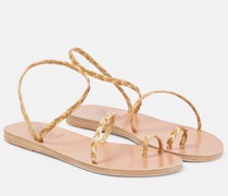 Ancient Greek Sandals Sandalen Eleftheria aus Raffiabast