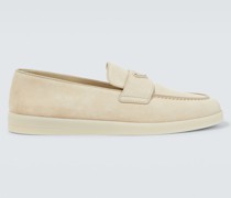 Loafers aus Veloursleder